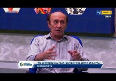 Rubén Deleva: “Hasta el final la cosa era pareja”.