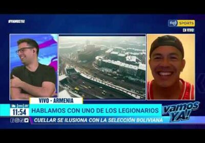 #VamosYa❗️ Ronal Cuellar – FC Alashkert de Armenia, se ilusiona con la selección boliviana.