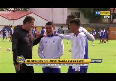 Blooming sin José María Carrasco. Sagredo y Herrera listos para volver.