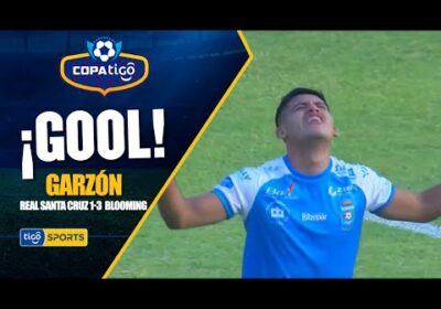 #CopaTigoClausura 🏆 Garzón aprovechó un error defensivo de Real Santa Cruz para anotar el tercer gol