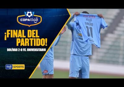 ¡Final del partido! Bolívar derrotó al ‘Manzanero’ y alcanzó su noveno triunfo consecutivo.
