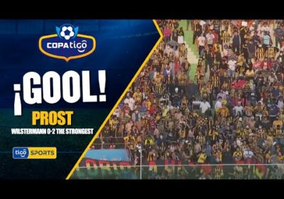 ¡Gol de The Strongest! Martín Prost nuevamente dice presente en el marcador para ampliar la ventaja