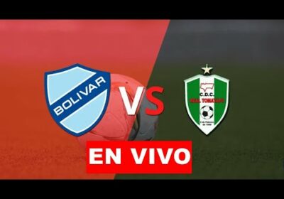 bolivar vs real tomayapo en vivo