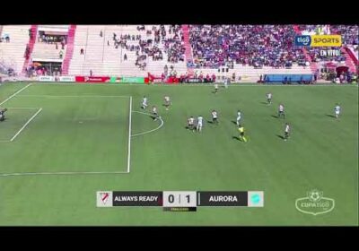 Aurora sorprendió a Always Ready en El Alto y se llevó los tres puntos con gol de Brayan Araníbar.