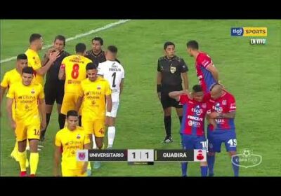 División de honores en la capital, Guabirá logró rescatar un punto sobre el final del partido.