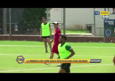 La presencia de Lampe nunca estuvo en duda para Escobar.