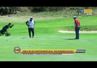 Cerca de 200 participantes en el Tigo Bussines de Golf.