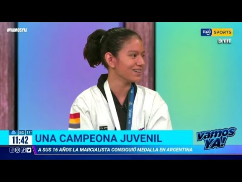 Genesis Rivera, una campeona juvenil. A sus 16 años la marcialista ...