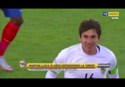 🚨Martins lleva 15 años defendiendo la ‘Verde’. Los números de Martins en la selección.