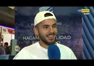 Tigo Sports Noticias desde el stand de Bolívar. ‘Tonino’ Melgar comparte con los hinchas en la feria