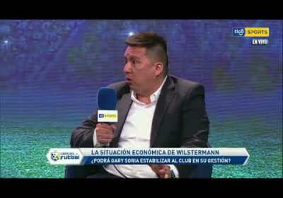 🔬 Esta es la pregunta que le hizo Álex Cabo al presidente de Wilstermann Gary Soria.