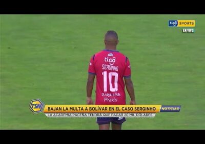 Bajan multa a Bolívar en el caso Serginho. La ‘Academia’ paceña tendrá que pagar 20 mil dólares.