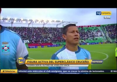 Figura activa del superclásico cruceño. Podría ser el último de Joselito Vaca.
