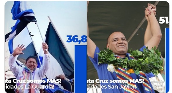 Arce sobre el triunfo en La Guardia y San Javier: La población apostó por el progreso y la democracia