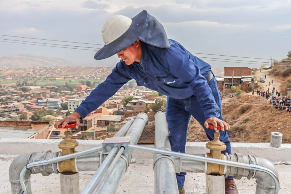 Misicuni bombeará hasta 950 litros de agua por segundo para abastecer a la zona sur de Cochabamba