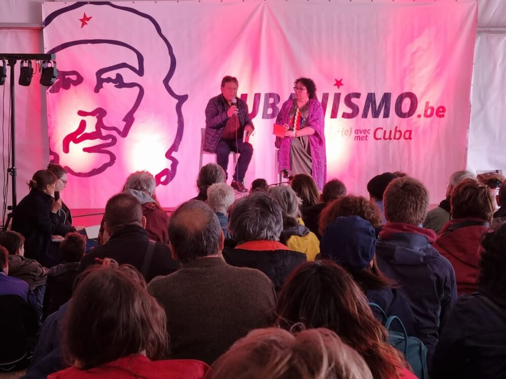 Choquehuanca expone el “proceso de descolonización” en el Festival Manifiesta de Bélgica