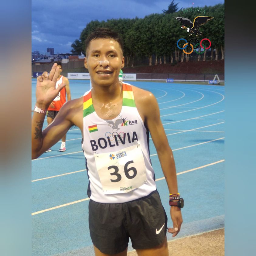 Presidente felicita al atleta Ninavia por la medalla de oro que logró en el Sudamericano U-23