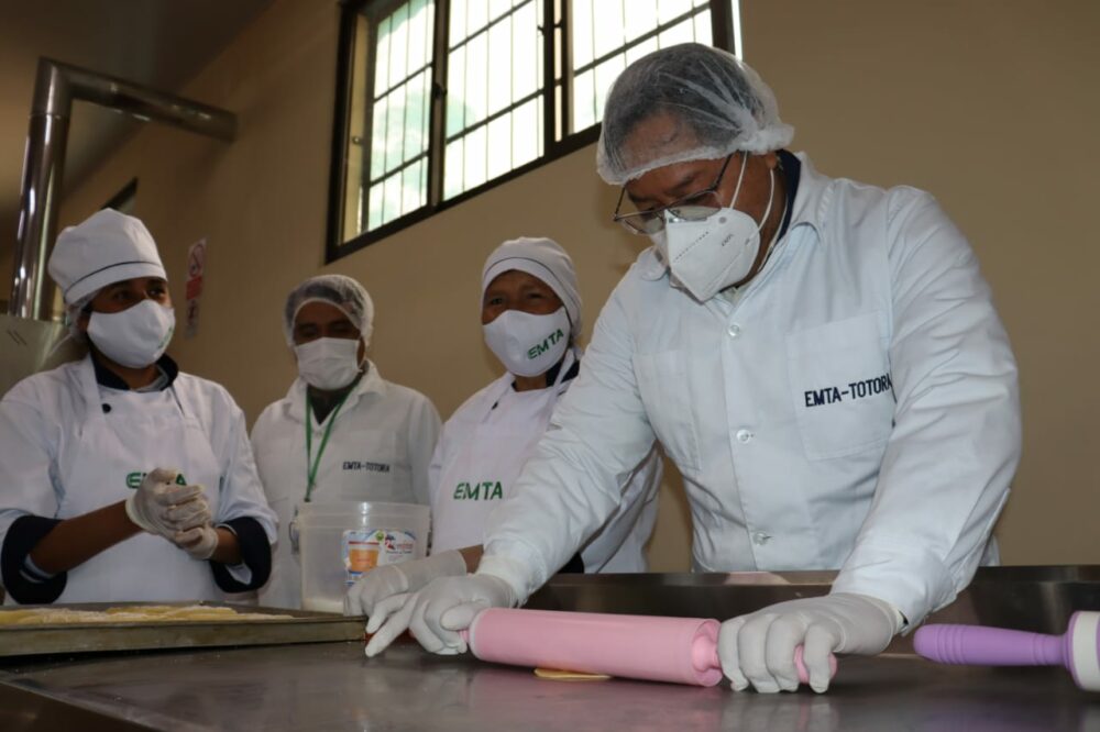 Presidente inaugura Planta de Transformación de Cereales y Papa en Totora