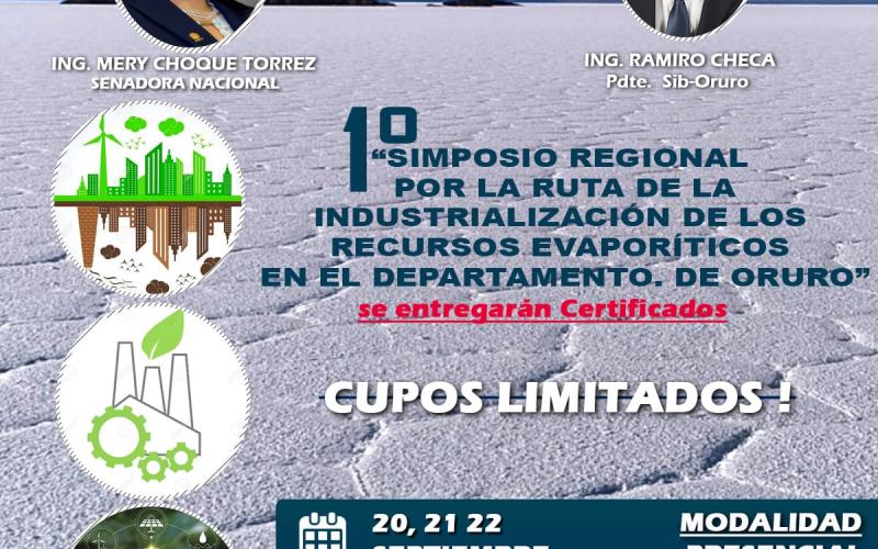 Expertos nacionales e internacionales participarán del primer simposio del lito en Oruro