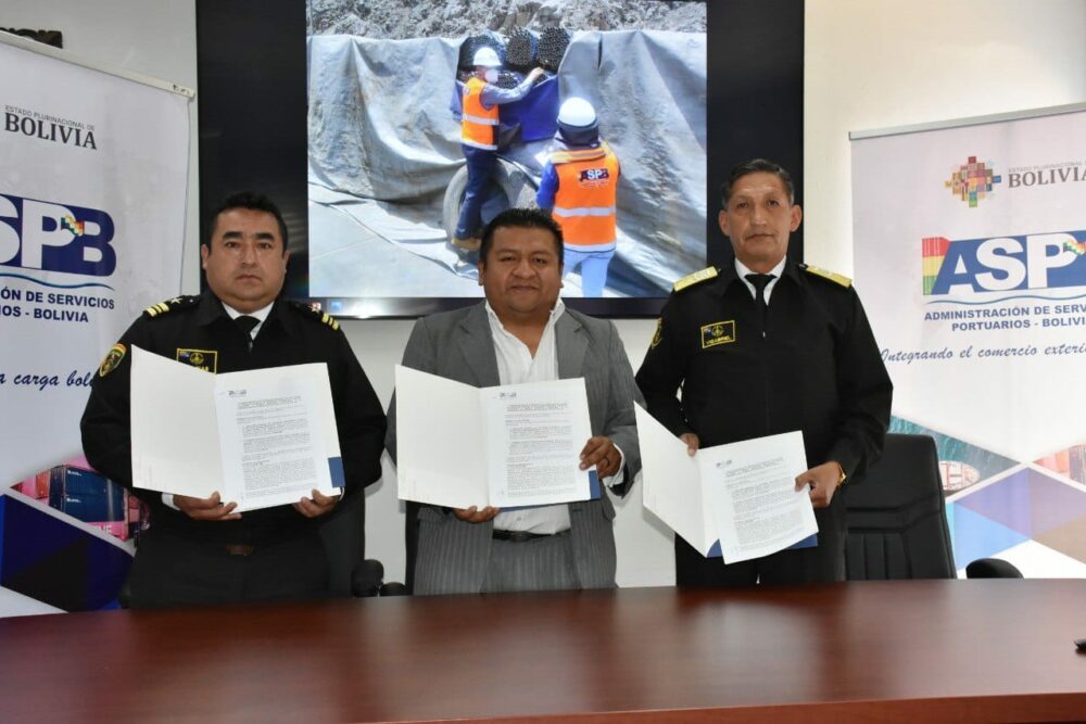 ASP-B y Dirección Marítima firman convenio para mecanismos de información y comunicación