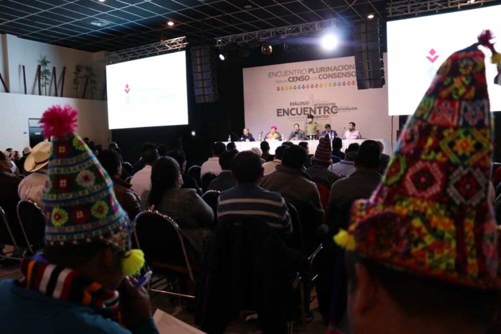 La Paz, Tarija, Santa Cruz y autonomías indígenas presentaron sus propuestas para el Censo