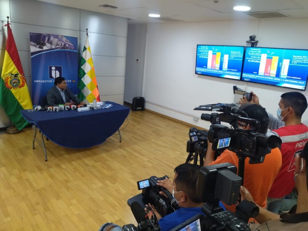 A septiembre, recaudación Tributaria en Santa Cruz llegó al 89% del total cobrado en 2021