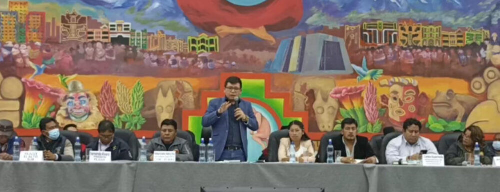 Cusicanqui afianza coordinación con alcaldías y vecinos para fortalecer el proceso censal