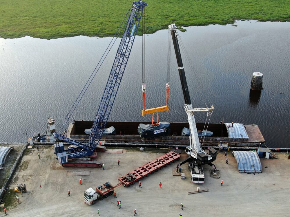 Alta tecnología europea y asiática se instala en la Planta Siderúrgica del Mutún