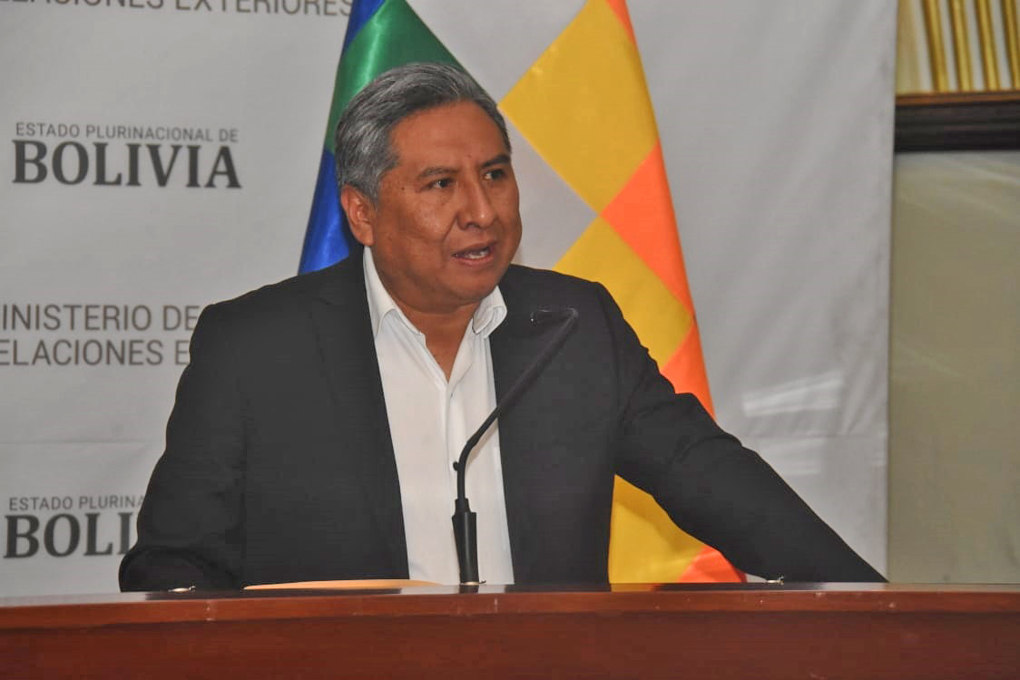 Canciller reitera en la Celac rechazo de Bolivia a la guerra como solución de conflictos y aboga por la paz