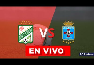 oriente petrolero vs blooming en vivo