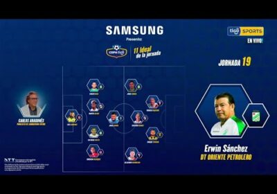 El Once de la fecha 19 gracias a Samsung.