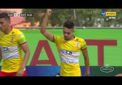 ¡Gol de Atlético Palmaflor! Freddy Abastoflor no falla desde el punto penal.