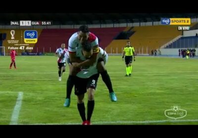 ¡Gol de Nacional Potosí! Tommy Tobar pone nuevamente en ventaja al ‘Rancho Guitarra’.