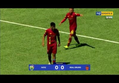 Deportivo Fatic y Real Oruro no pasa del empate en Villa Ingenio con el marcador en blanco.