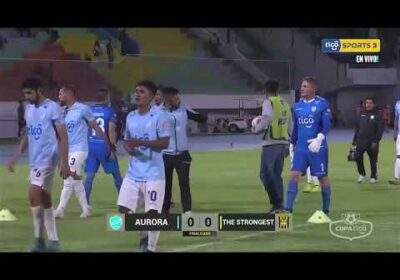 #CopaTigoClausura  90+6′ ¡Final del partido! Aurora y The Strongest no pasaron del empate a 0