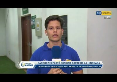 Santiago Rosado nos cuenta lo que sucedió con Erwin Sánchez y una parte de la hinchada de Oriente