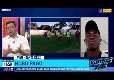 Real Santa Cruz contrarreloj, jugadores cobraron una parte del mes de abril.