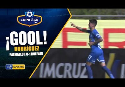 ¡Gol de Bolívar! Gran jugada individual de Patricio Rodríguez para poner arriba a la ‘Academia’