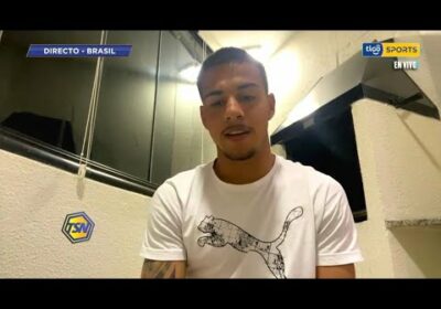 Robson, otro nacional que destaca en Brasil. Ayer con el Ibrachina volvió a marcar.