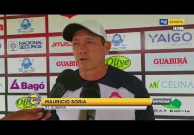 ‘Rafa’ Paz preocupado por falta de triunfos. Guabirá el domingo recibe a Oriente Petrolero.