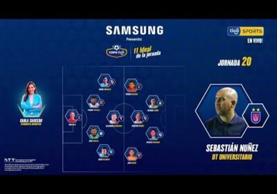 El Once de la Fecha 20 gracias a Samsung.