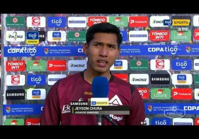 #CopaTigoClausura 🏆 Yeyson Chura, Jugador Samsung del partido. #TigoSportsBolivia