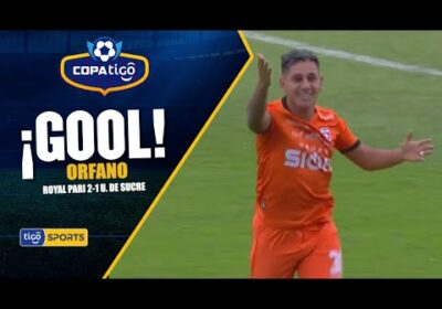 ¡Gol de Royal Pari! Esteban Orfano anota el gol para que el ‘Inmobiliario’ revierta el marcador.