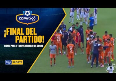 ¡Final del partido! Importante remontada de Royal Pari para superar a Universitario.