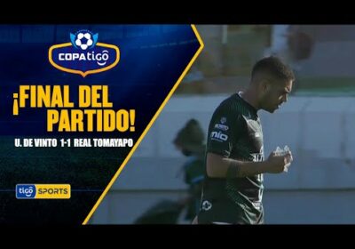 ¡Final del partido! El ‘Manzanero’ y Real Tomayapo no lograron pasar del empate en el Félix Capriles