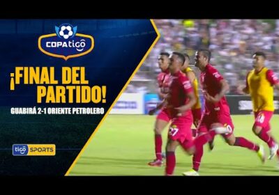 ¡Final del partido! Guabirá remontó y se quedó con el triunfo sobre Oriente Petrolero.
