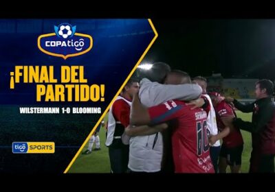 ¡Final del partido! Wilstermann logró quedarse con la victoria con gol de Humberto Osorio.