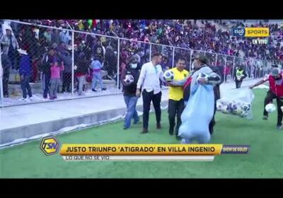 🚨 Justo triunfo ‘Atigrado’ en Villa Ingenio. Lo que no se vio
