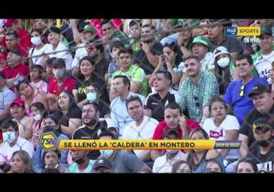 🚨Se llenó la ‘Caldera’ en Montero y ‘Platini’ lo vivió fiel a su estilo.