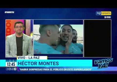 Vamos Ya❗️ Héctor Montes, presidente de The Strongest; ya palpita el súperclásico paceño.